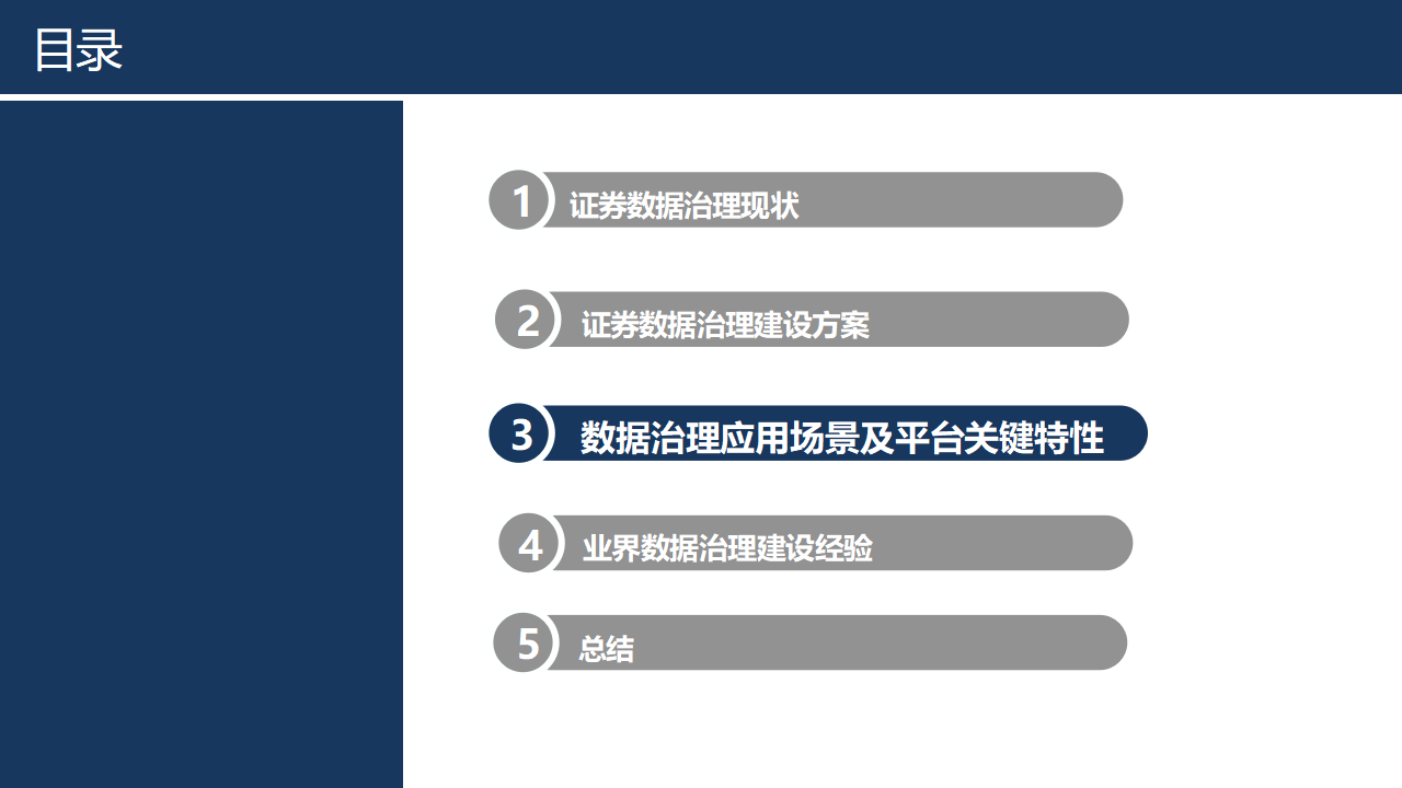 证券行业数字化转型大数据治理平台解决方案：数据治理的黄金法则